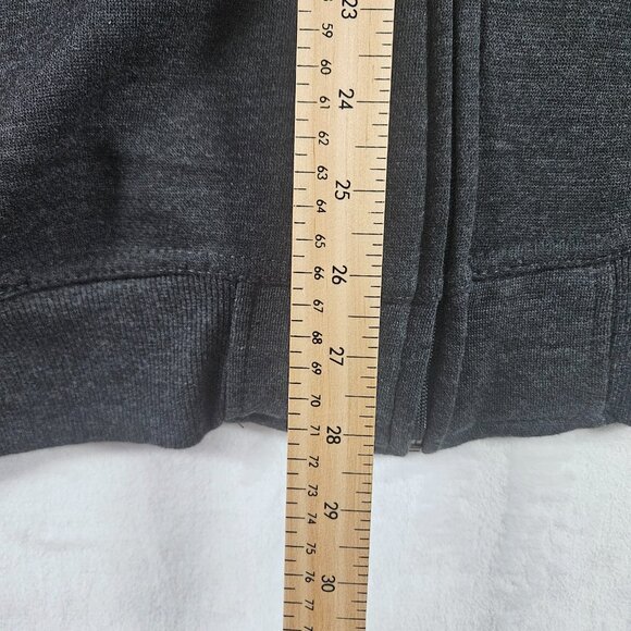 San Francisco 49ers Full Zip Hoodie Size 2XL Gray with Sewn & Screened L… - Picture 8 of 8